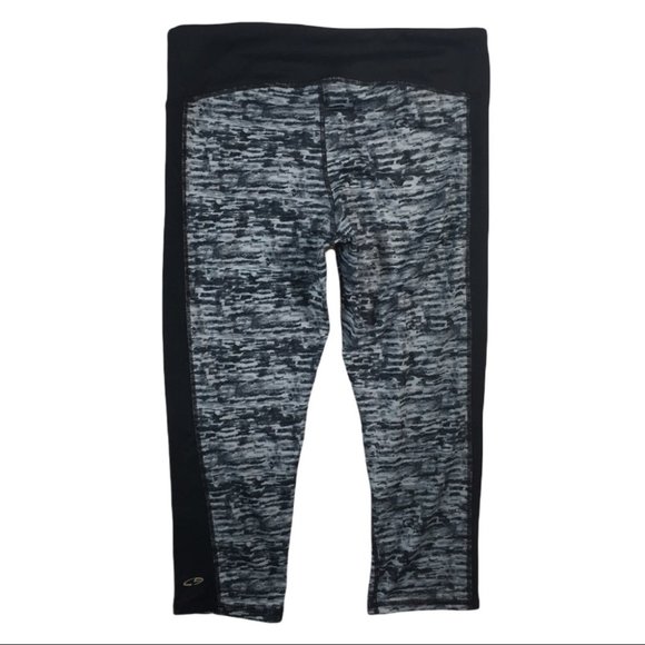 WJ455 Women’s Champion Duo Dry Stretch Athletic Exercise Leggings L - Picture 3 of 5